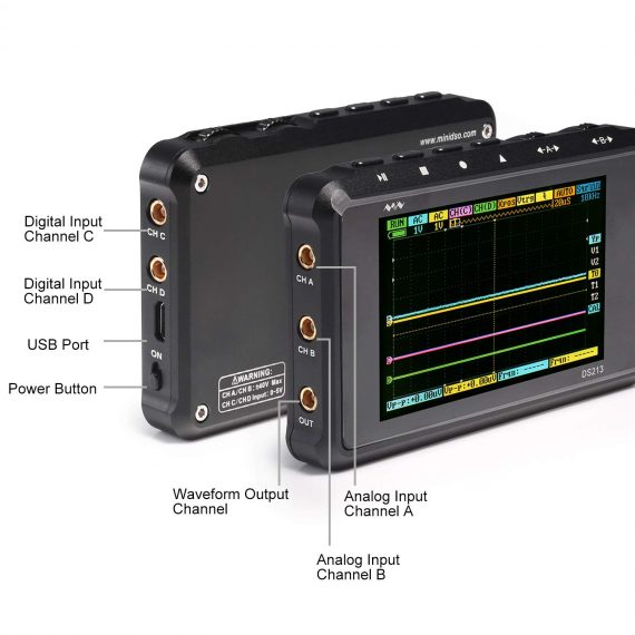 DIGITAL PORTABLE PROFESSIONAL DSO213 3