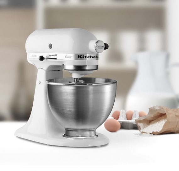 KITCHENAID 5K45SSEWH 4