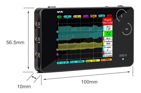 DIGITAL PORTABLE PROFESSIONAL DS212 3