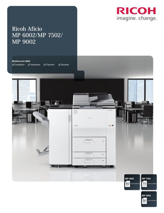 RICOH Aficio MP 9002 4