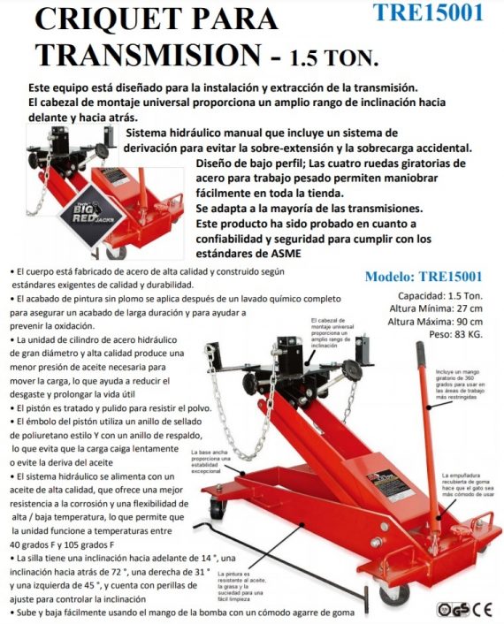 BIG RED TRE15001 4