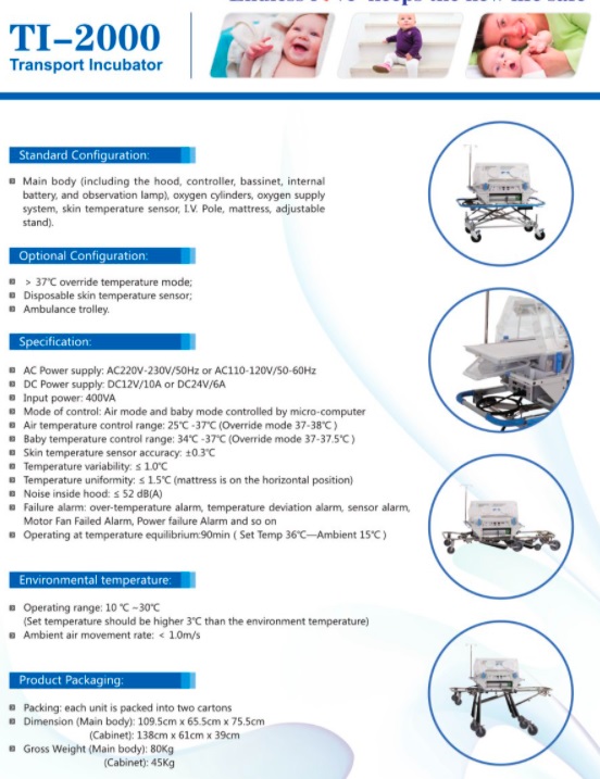 NINGBO DAVID MEDICAL
TI-2000 4