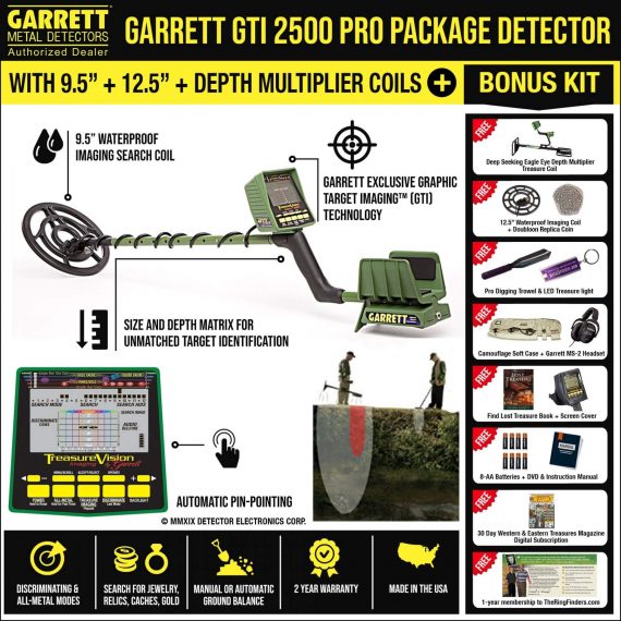 GARRETT GTI 2500 PRO KIT 2