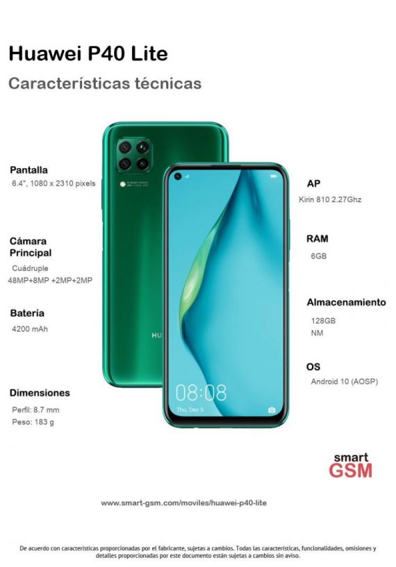 Huawei P40 Lite 4