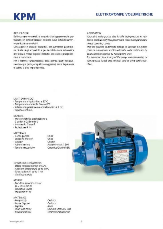 SPERONI KPM50  4