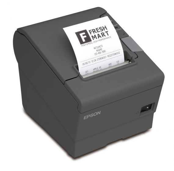 EPSON TMT88V SERIAL, BLACK 3