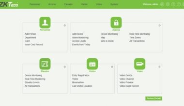 ZKTECO ZK-TIME.NET3.0-2000